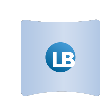 Textilwand ALU | 240er gebogen | beidseitig bedruckt